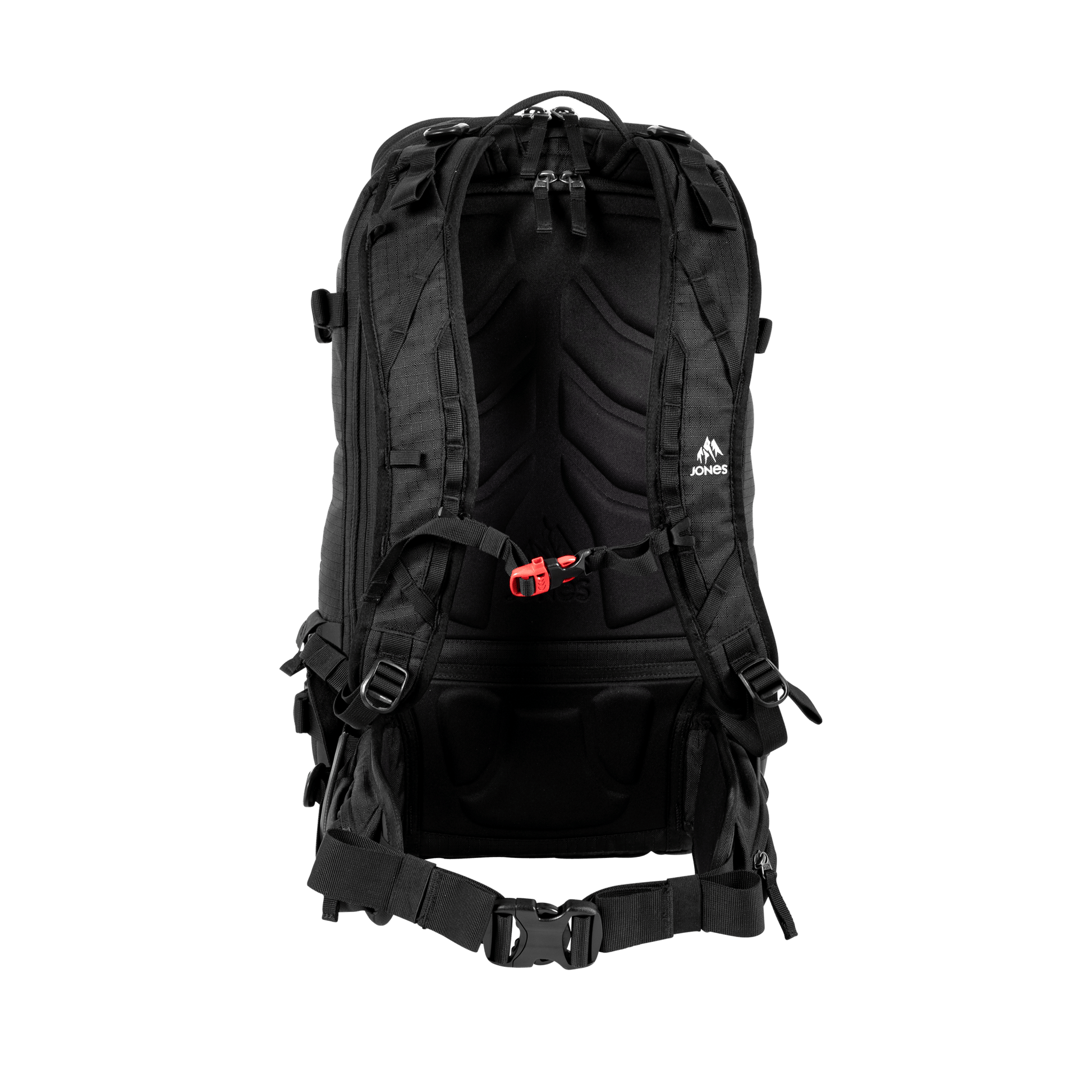 JONES Bag Higher 32L Stealth Black Os Lines Snow Boutique