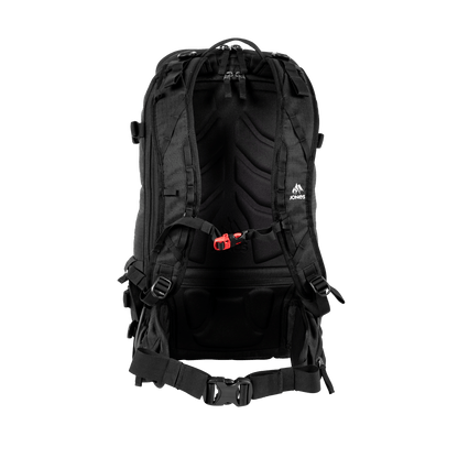 JONES Bag Higher 32L Stealth Black Os Lines Snow Boutique