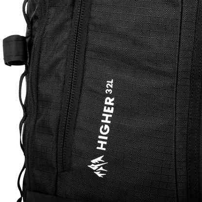 JONES Bag Higher 32L Stealth Black Os Lines Snow Boutique