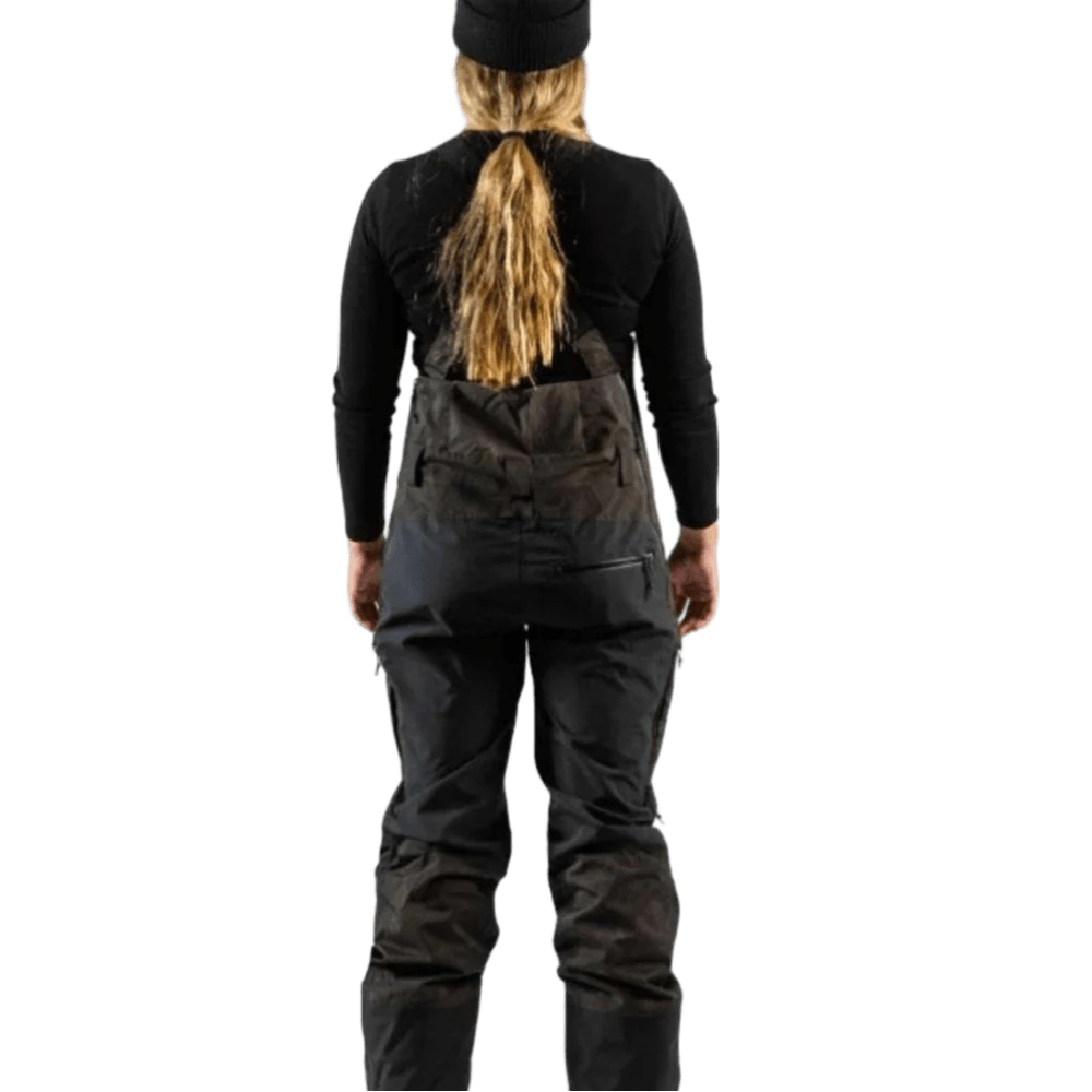 JONES Mountain Surf Bib Pants Herb Green Lines Snow Boutique