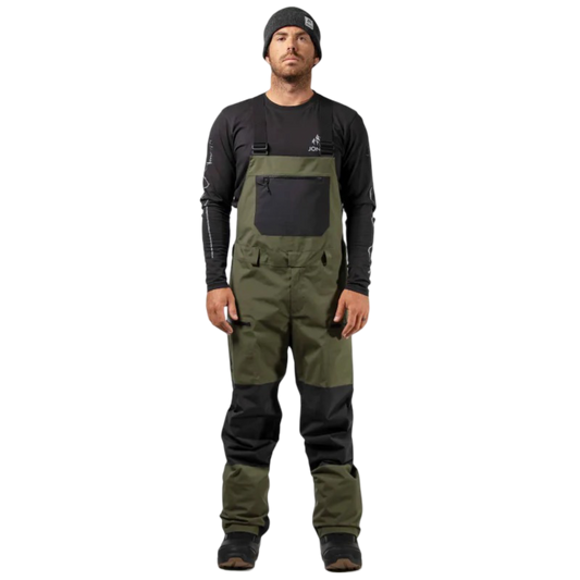 JONES Mountain Surf Bib Pants Pine Green