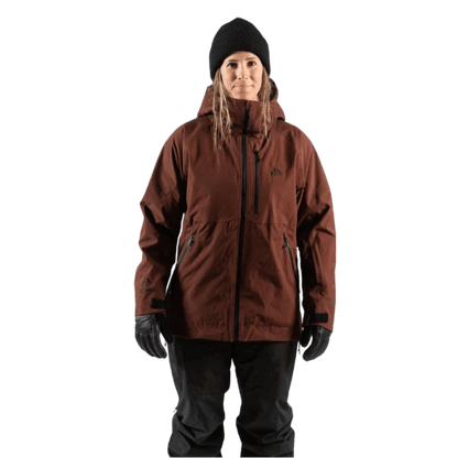 JONES Wonen’s MTN Surf Jacket Vulcan Red Lines Snow Boutique