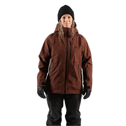 JONES Wonen’s MTN Surf Jacket Vulcan Red Lines Snow Boutique