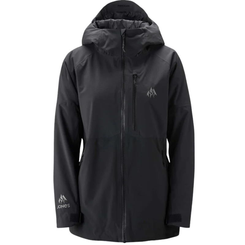 JONES Women’s MTN Surf Jacket Black Lines Snow Boutique