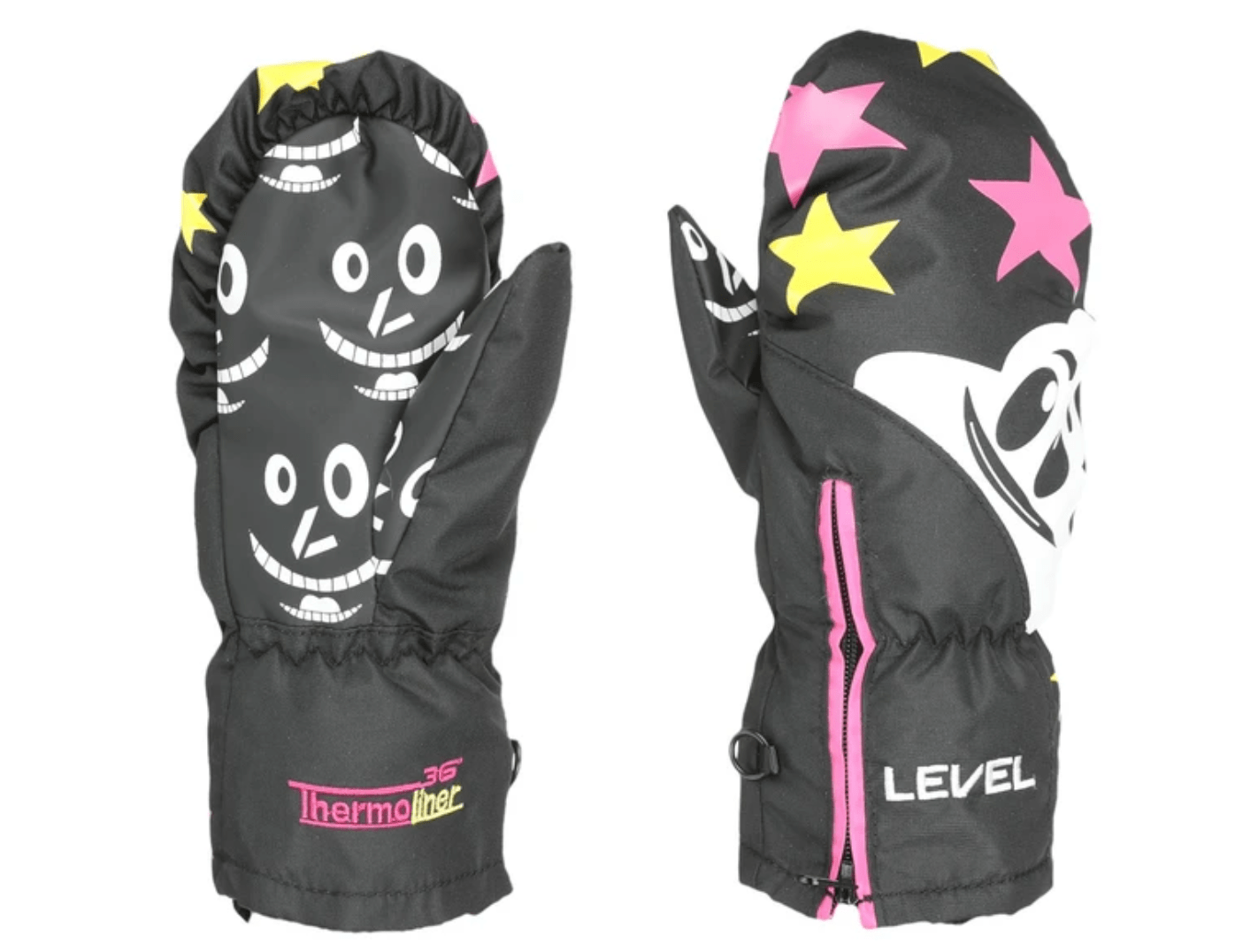 LEVE Lucky Mitt Black Lines Snow Boutique