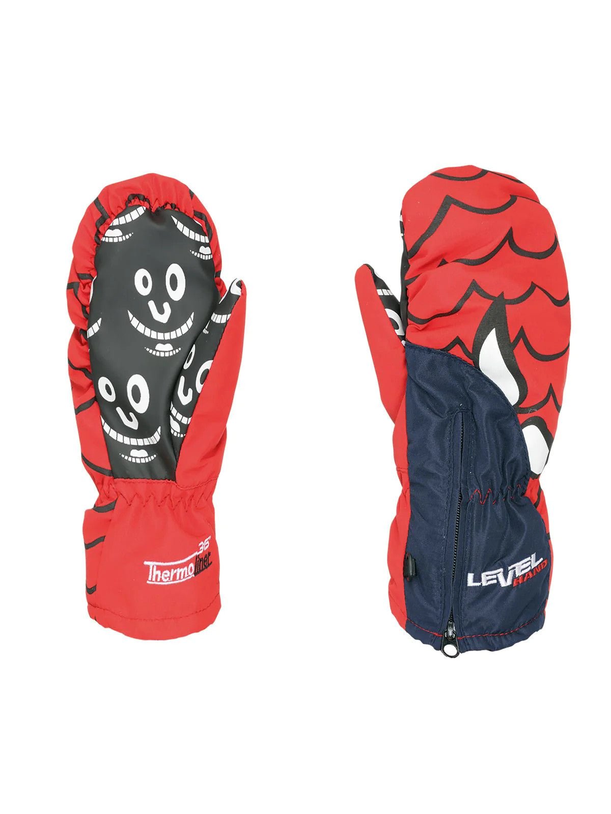 LEVE Lucky Mitt Blue Lines Snow Boutique