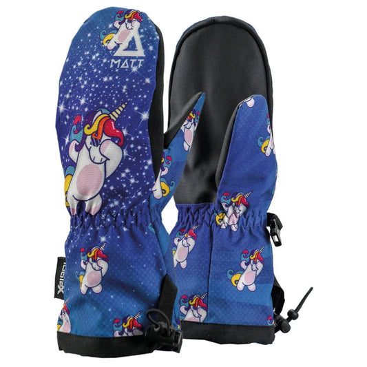 MATT Kid Mitten Unicorn Lines Snow Boutique