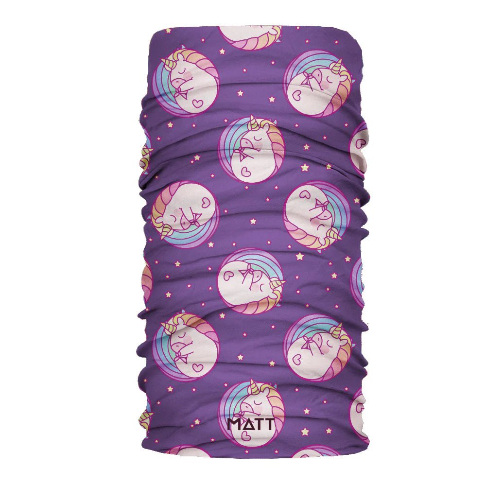 MATT Kids Scarf Coolmax Eco Asleep Unicorn Lines Snow Boutique