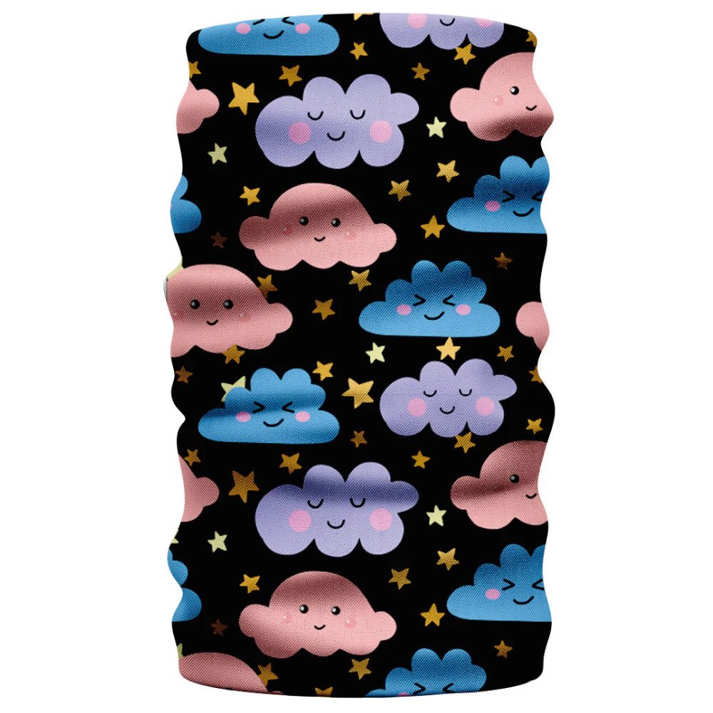 MATT Kids Scarf Coolmax Eco Clouds Lines Snow Boutique