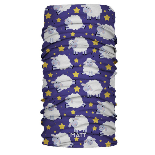 MATT Kids Scarf Coolmax Eco Count Me Lines Snow Boutique