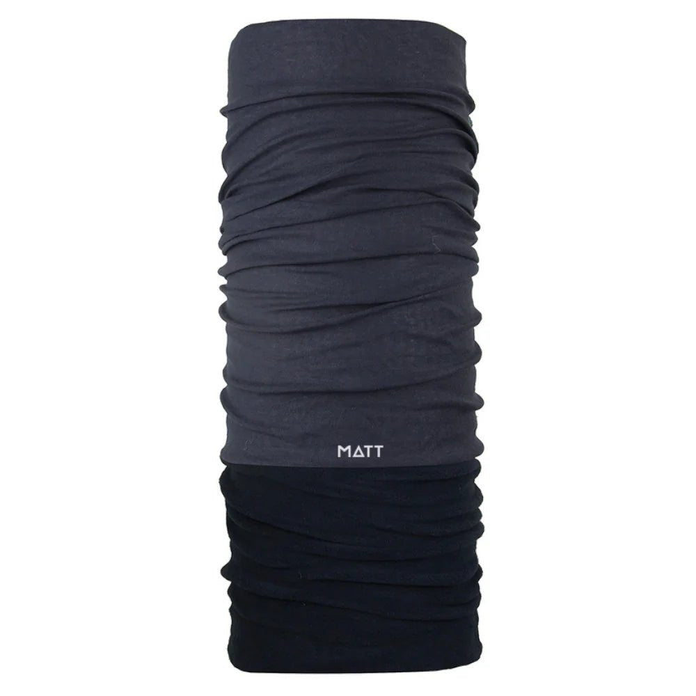 MATT Scarf Coolmax Polartec Antracita Lines Snow Boutique