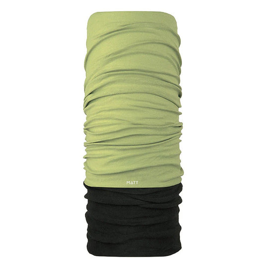 MATT Scarf Coolmax Polartec Apple Green Lines Snow Boutique