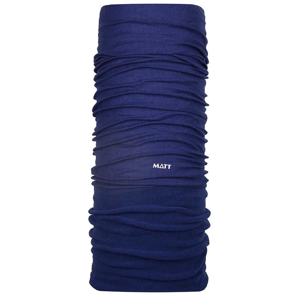 MATT Scarf Coolmax Polartec Navy Lines Snow Boutique
