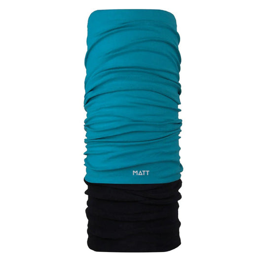 MATT Scarf Coolmax Polartec Turquoise Lines Snow Boutique