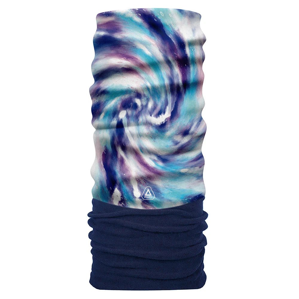 MATT Scarf Coolmax Polartec Tye dye Lines Snow Boutique