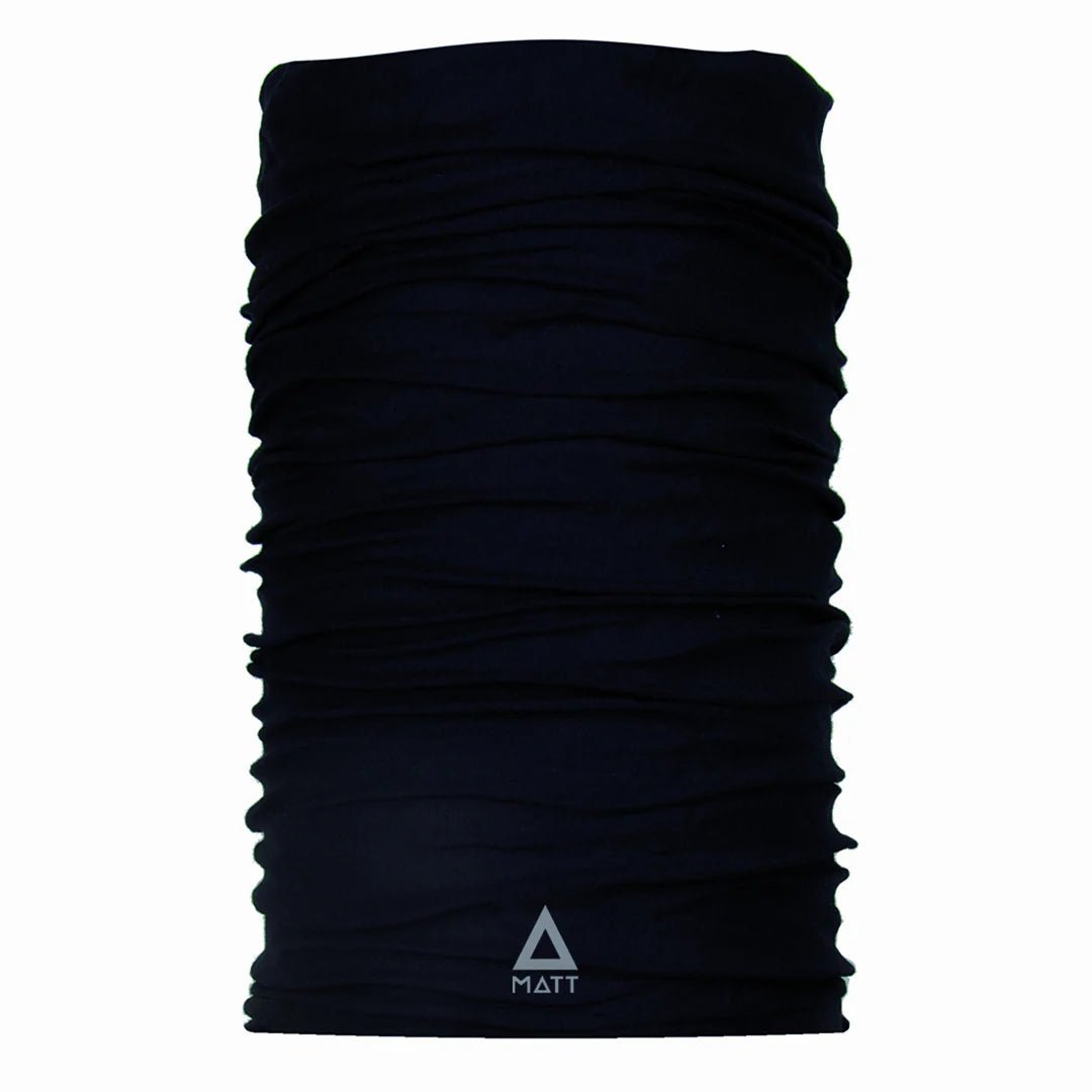 MATT Wool Scarf Black Lines Snow Boutique