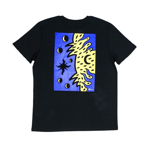 Moon & Sun Tshirt Lines Snow Boutique