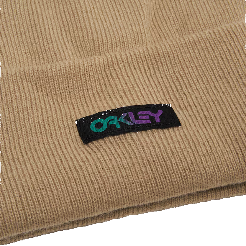 OAKLEY B1B Gradient Patch Beanie Pebble Lines Snow Boutique