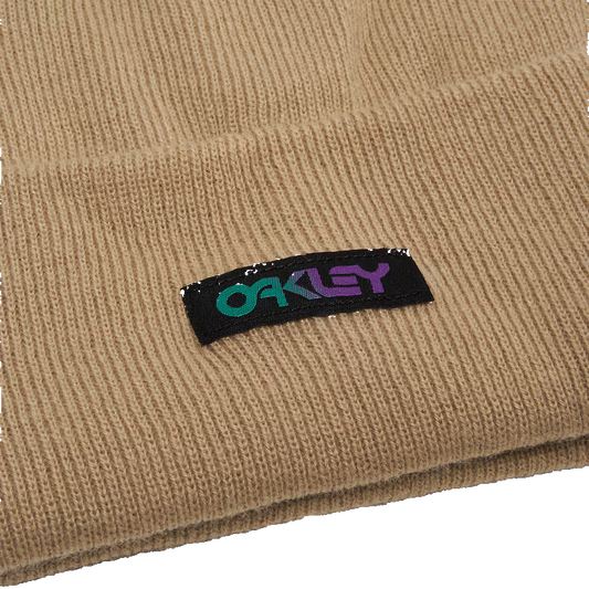 OAKLEY B1B Gradient Patch Beanie Pebble Lines Snow Boutique