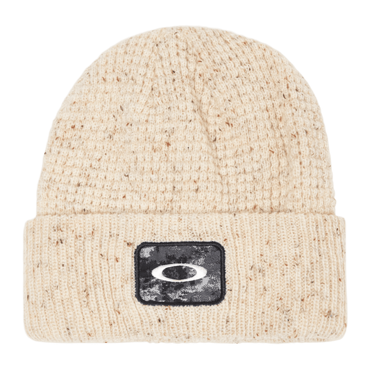 OAKLEY Ellipse Patch Waffle Beanie Mist Lines Snow Boutique