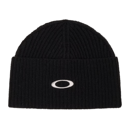 OAKLEY Ellipse Ribbed Beanie Blackout Lines Snow Boutique