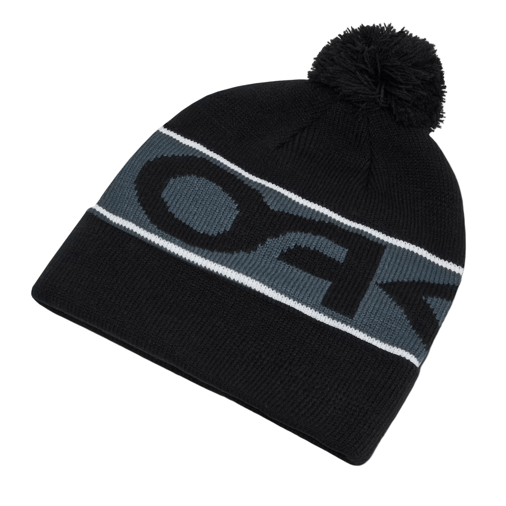 OAKLEY Factory Cuff Beanie Blackout Lines Snow Boutique