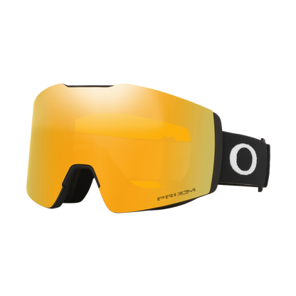 oakley fall line l goggles OAKLEY Fall Line L Matte Black Prizm 24K Iridium – Lines Snow Boutique