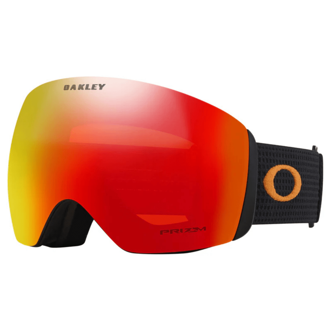 OAKLEY Flight Deck L Black Thermal Prizm Snow Torch Iridium Lines Snow Boutique