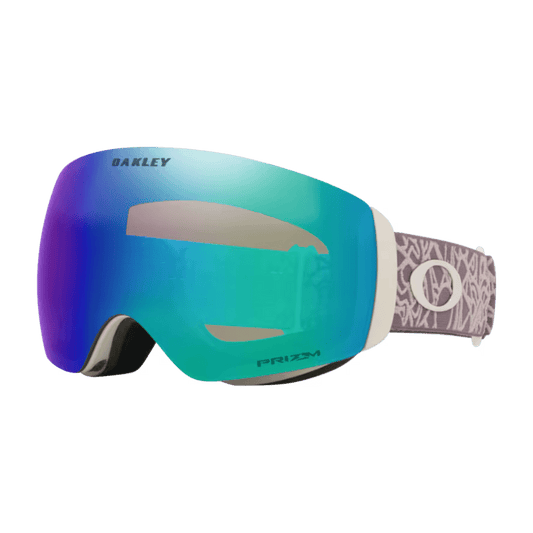 OAKLEY Flight Deck L Figures Toadstool Prizm Snow Argon Iridium Lines Snow Boutique
