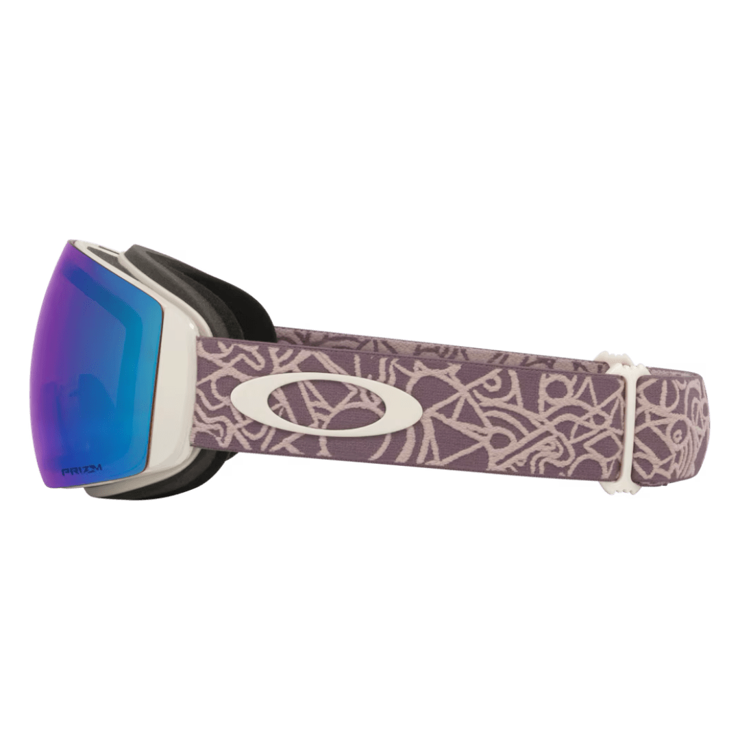 OAKLEY Flight Deck L Figures Toadstool Prizm Snow Argon Iridium Lines Snow Boutique