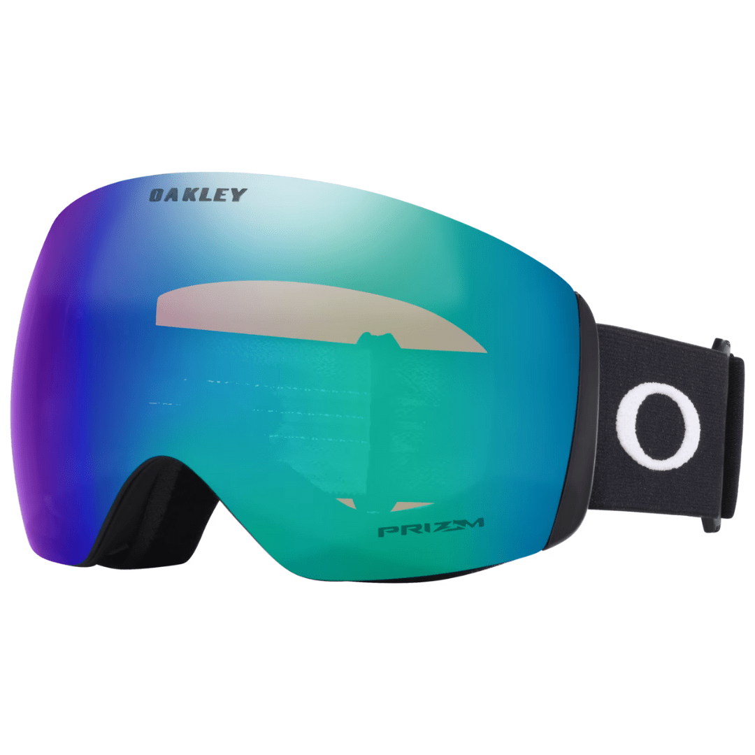 OAKLEY Flight Deck L Matte Black Prizm Snow Argon Iridium Lines Snow Boutique