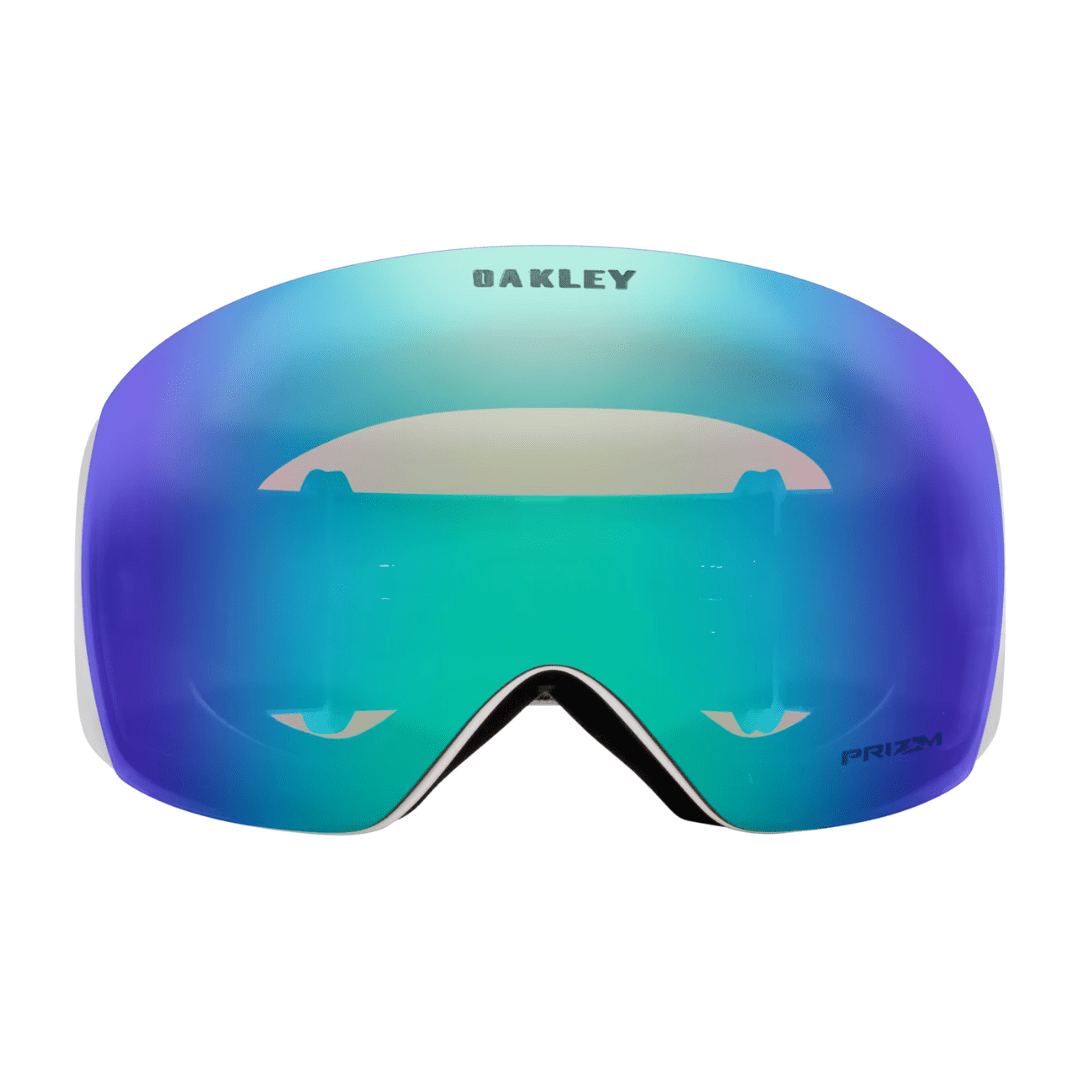 OAKLEY Flight Deck L Matte White Prizm Snow Argon Iridium Lines Snow Boutique