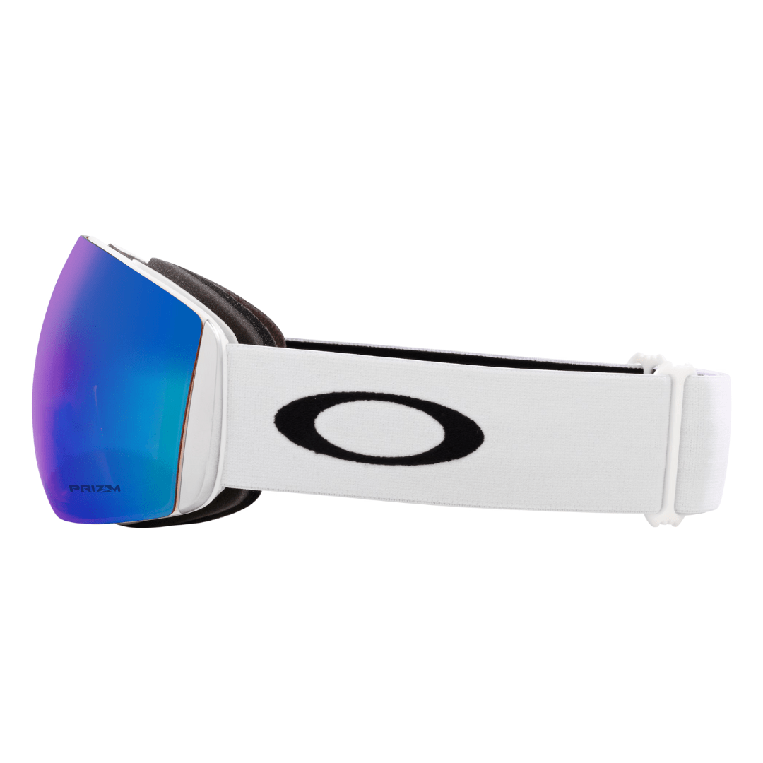 OAKLEY Flight Deck L Matte White Prizm Snow Argon Iridium Lines Snow Boutique