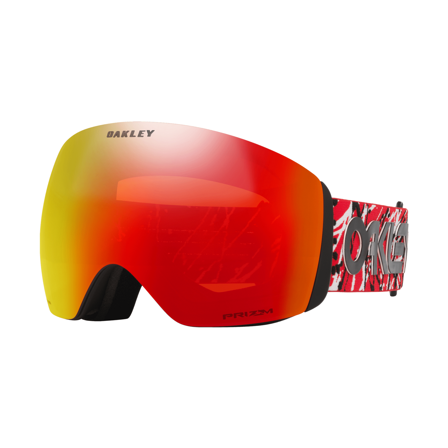 OAKLEY Flight Deck L Red Eddie Prizm Snow Torch Iridium Lines Snow Boutique