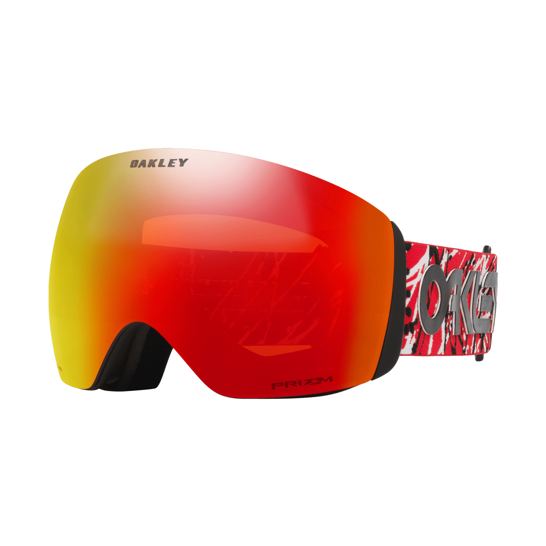 OAKLEY Flight Deck L Red Eddie Prizm Snow Torch Iridium Lines Snow Boutique