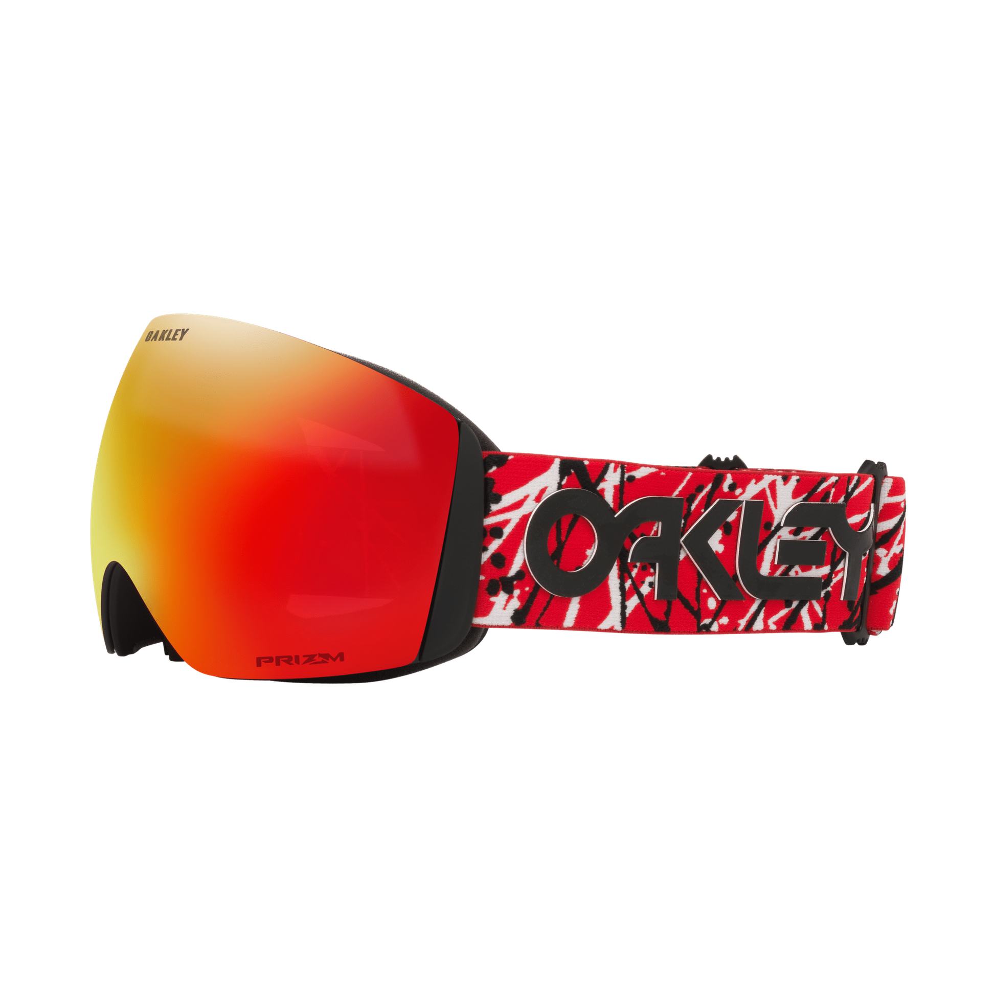 OAKLEY Flight Deck L Red Eddie Prizm Snow Torch Iridium Lines Snow Boutique