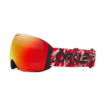 OAKLEY Flight Deck L Red Eddie Prizm Snow Torch Iridium Lines Snow Boutique