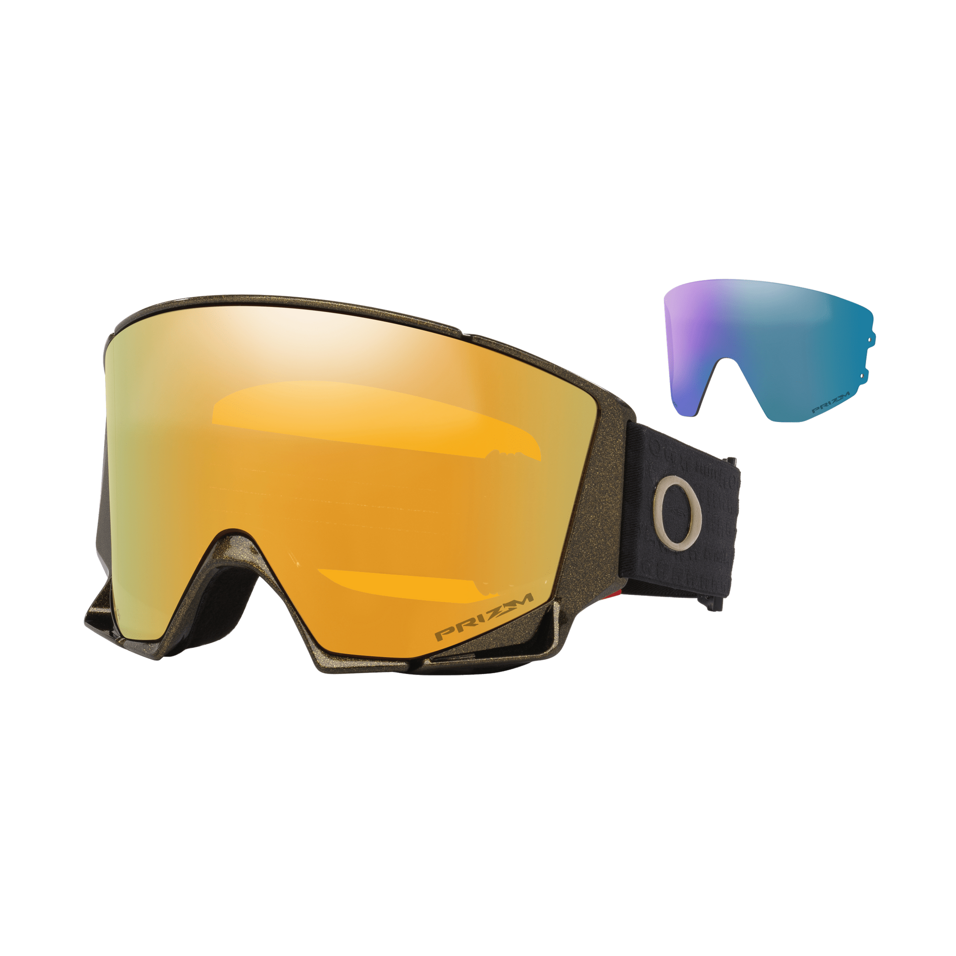 OAKLEY Flow Scape M 50th Anniversary Prizm 24k & Iced Iridium Lines Snow Boutique