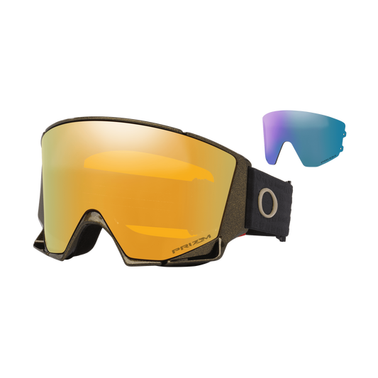 OAKLEY Flow Scape M 50th Anniversary Prizm 24k & Iced Iridium Lines Snow Boutique