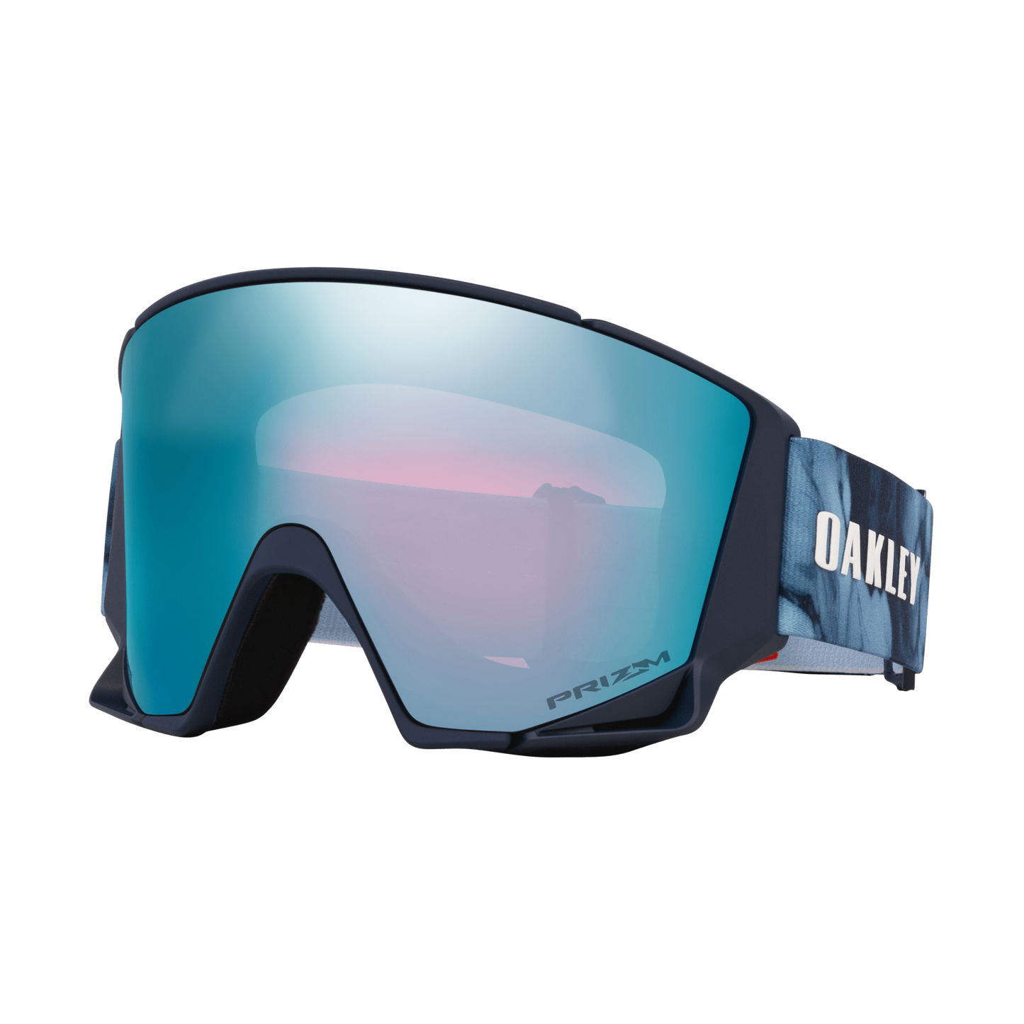 OAKLEY Flow Scape L Aleksander Kilde Signature Prizm Sapphire & Iced Iridium - Lines Snow Boutique