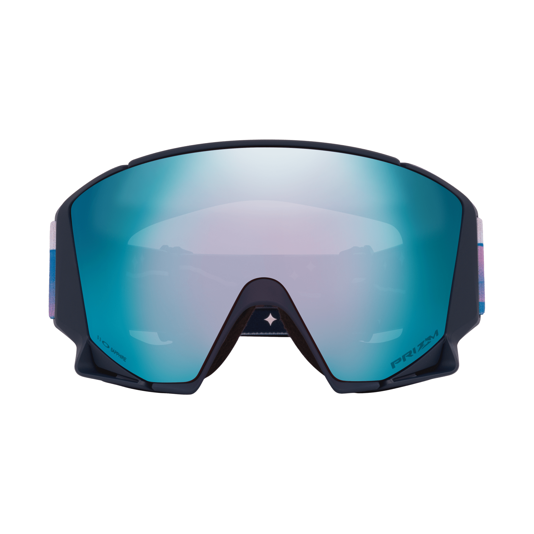 OAKLEY Flow Scape M Mikeala Shiffrin Signature Prizm Sapphire & Iced Iridium Lines Snow Boutique