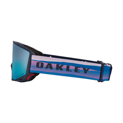 OAKLEY Flow Scape M Mikeala Shiffrin Signature Prizm Sapphire & Iced Iridium Lines Snow Boutique