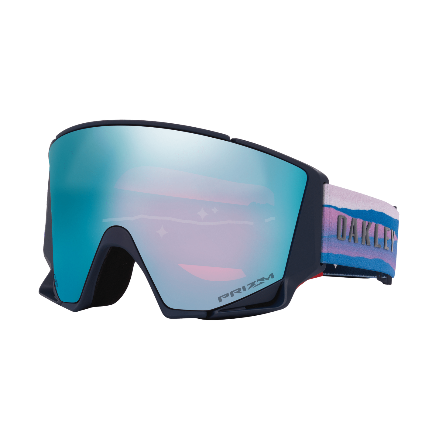 OAKLEY Flow Scape M Mikeala Shiffrin Signature Prizm Sapphire & Iced Iridium Lines Snow Boutique