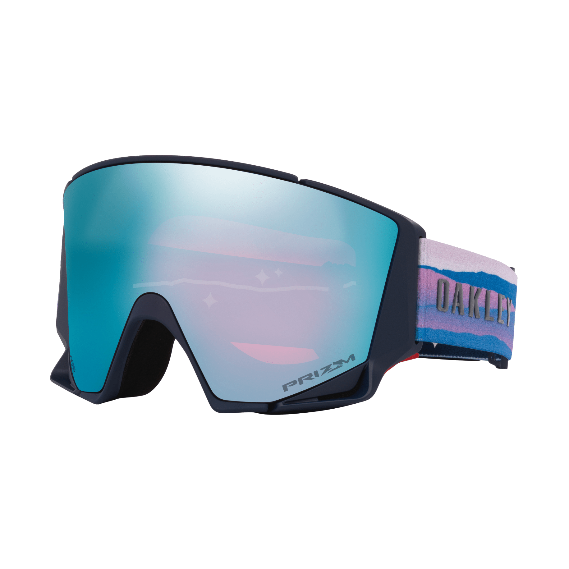 OAKLEY Flow Scape M Mikeala Shiffrin Signature Prizm Sapphire & Iced Iridium Lines Snow Boutique