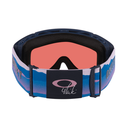 OAKLEY Flow Scape M Mikeala Shiffrin Signature Prizm Sapphire & Iced Iridium Lines Snow Boutique