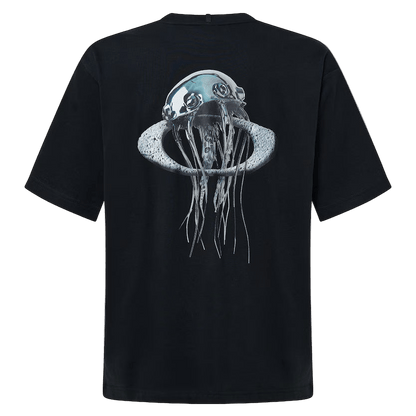 OAKLEY Futurescape Iced Jelly Tee Blackout Lines Snow Boutique