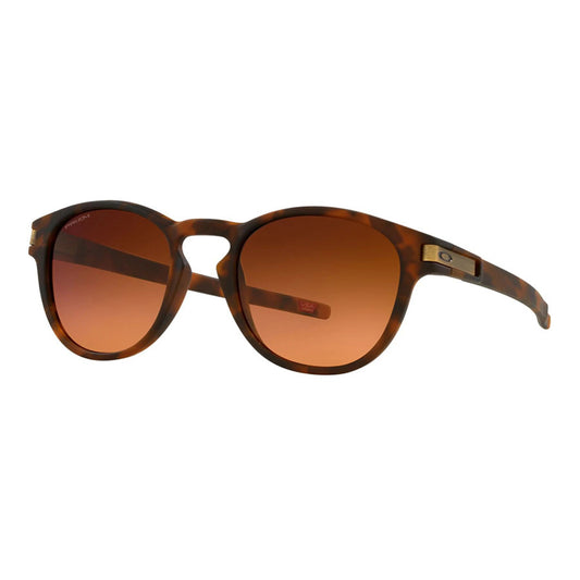 OAKLEY Latch Matte Brown Tortoise Prizm Brown Gradient Lines Snow Boutique