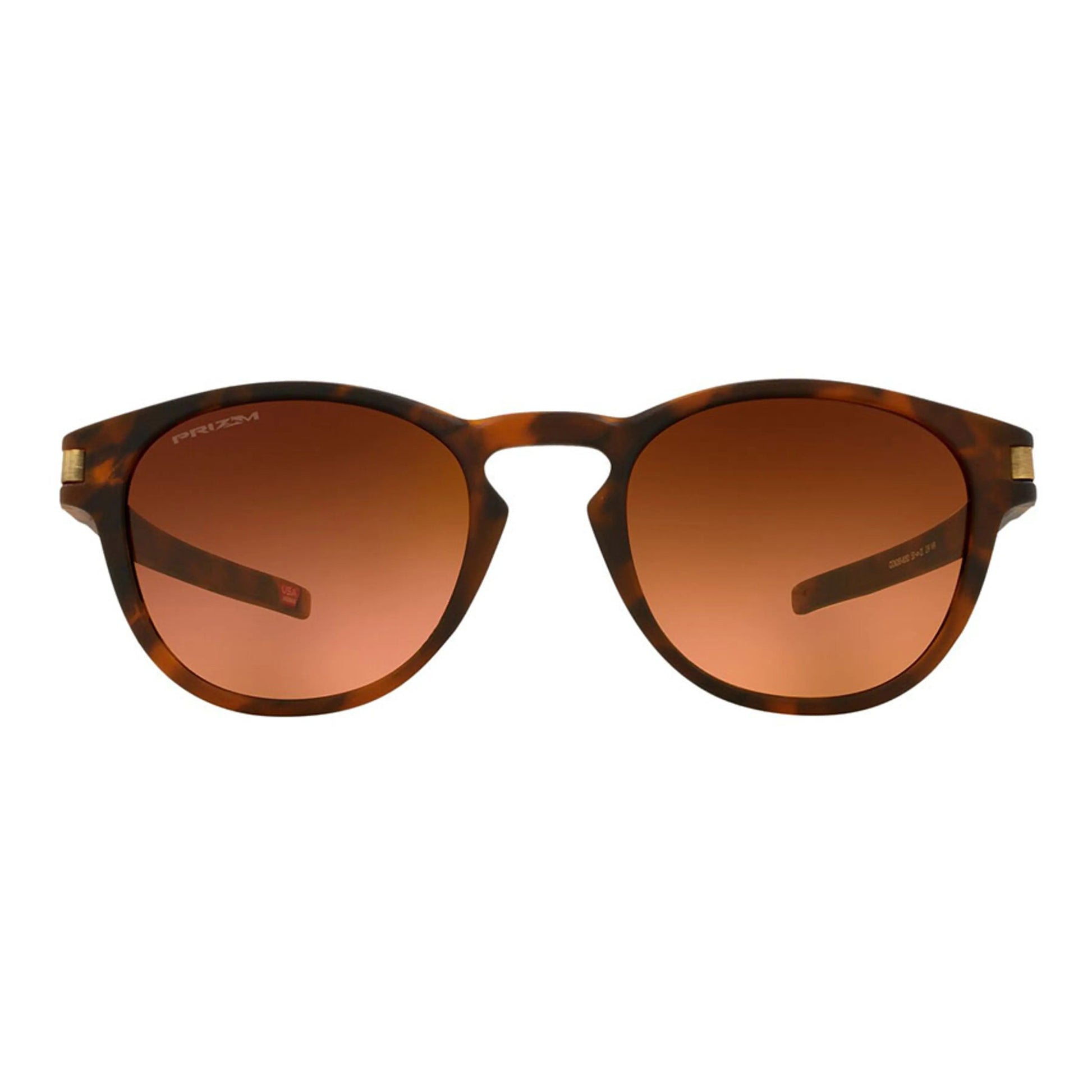 OAKLEY Latch Matte Brown Tortoise Prizm Brown Gradient Lines Snow Boutique