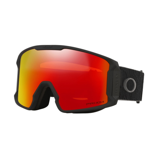 OAKLEY Line Miner L Black Camo Prizm Snow Torch Iridium Lines Snow Boutique