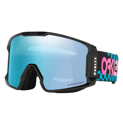 OAKLEY Line Miner L Chex Black Prizm Sapphire Iridium Lines Snow Boutique